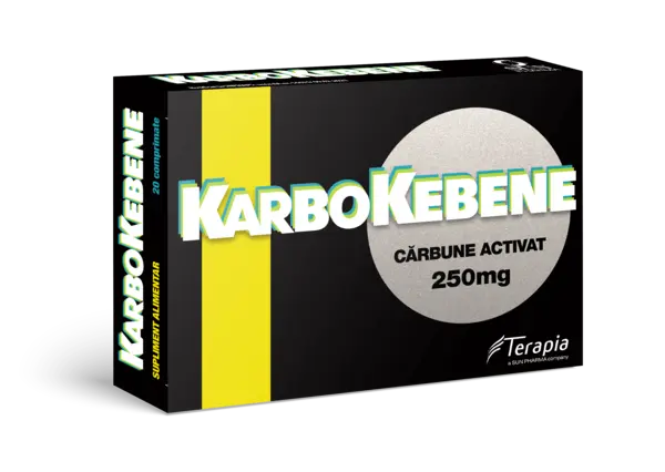 Karbo Kebene 20 comprimate