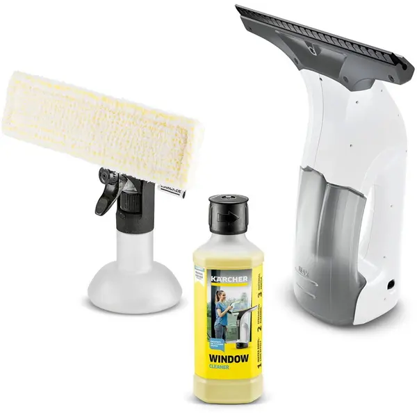 Karcher Aspirator pentru geamuri Karcher WV 1 Plus D500, 25 cm latime, acumulator inclus, capacitate colectare 100 ml, Alb