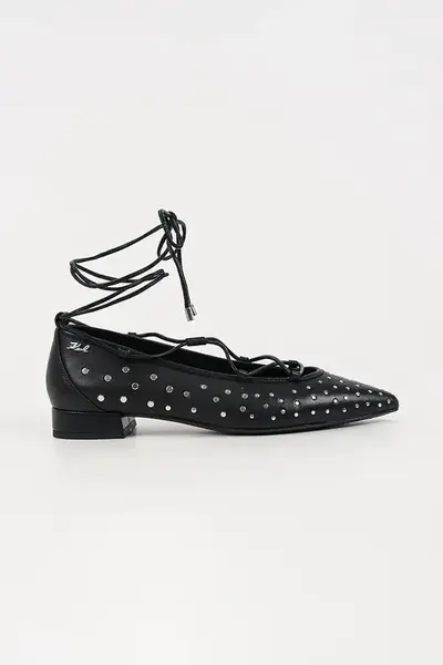 Karl Lagerfeld balerini de piele KERRIE