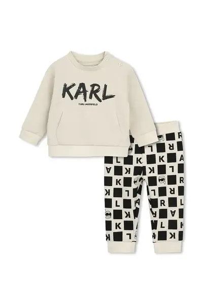 Karl Lagerfeld compleu de trening pentru copii din bumbac