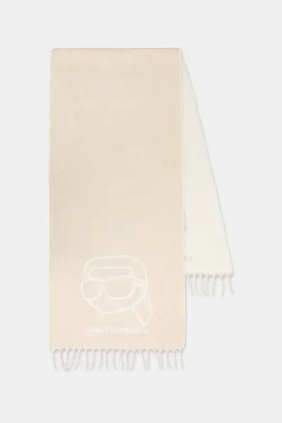 Karl Lagerfeld eșarfă cu lână IKON