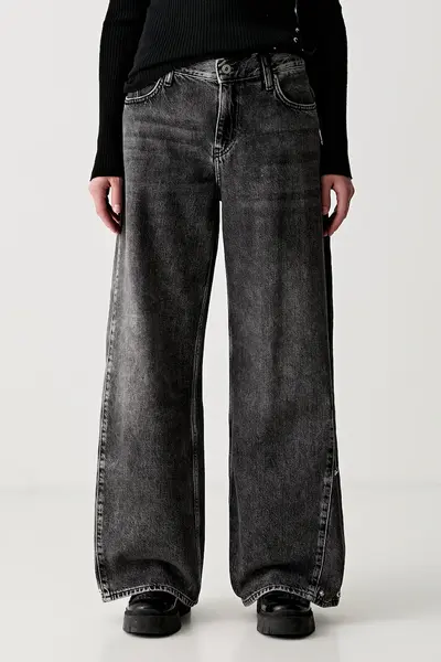 Karl Lagerfeld Jeans blugi wide leg pentru femei
