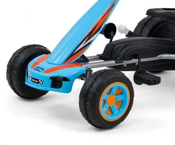 Kart cu pedale robust +3 ani Viper blue