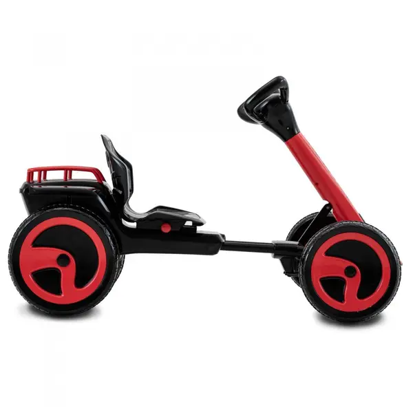 Kart electric pentru copii Rollplay XL 12V 50W pliabil cu cos depozitare