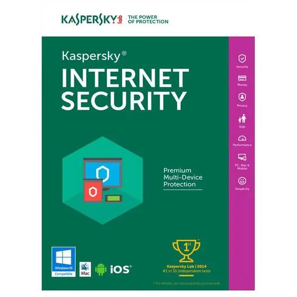Kaspersky Kaspersky Internet Security Multi-Device European Edition 1PC 1An Licenta Reinnoire Electronica
