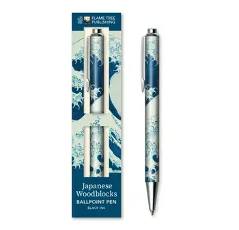 Katsushika Hokusai: The Great Wave Boxed Decorative Ballpoint Pen/***