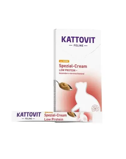KATTOVIT Renal Cream 6x15g pasta pentru pisici, cu pui, pentru sustinerea functiei renale