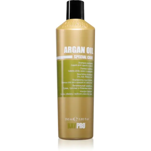 Kaypro Argan Oil Nourishing Shampoo Sampon pentru par uscat si gras cu ulei de argan 350 ml
