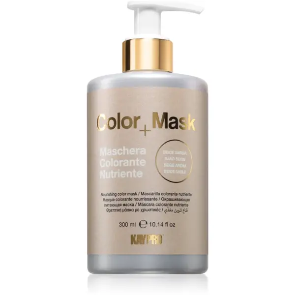 Kaypro Color Mask Nourishing Color Mask mască colorantă culoare Beige 300 ml