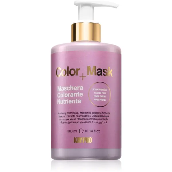 Kaypro Color Mask Nourishing Color Mask mască colorantă culoare Pastel Pink 300 ml