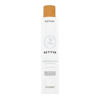 Kemon Actyva Nutrizione Rich Shampoo șampon hrănitor pentru păr aspru si uscat 250 ml