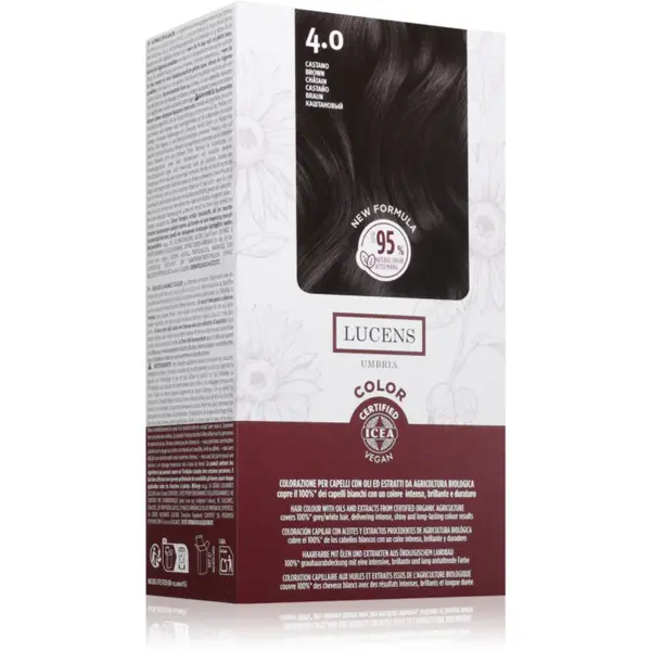 Kemon Group Umbria culoare par culoare 4.0 Castano 50 ml