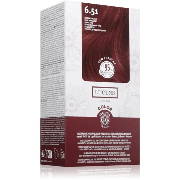 Kemon Group Umbria culoare par culoare 6.51 Mogano Freddo 50 ml