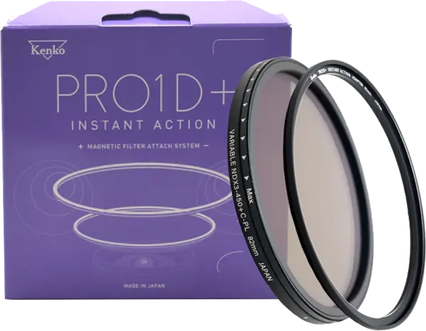 Kenko PRO1D+ INSTANT ACTION VARIABLE NDX3-450+C-PL SET 55mm, Filtru ND variabil