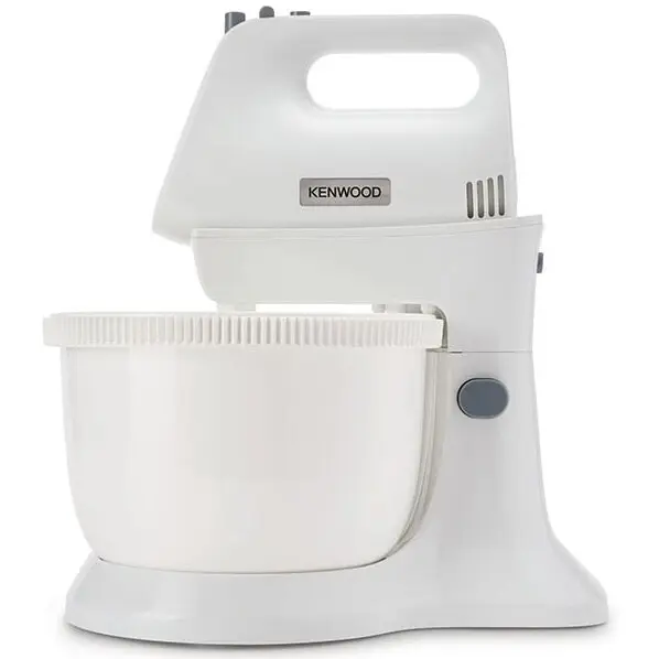 Kenwood Mixer cu bol Kenwood Chefette Lite HMP32.A0WH, 450W, bol rotativ 3,4L, 5 viteze+Pulse, Alb