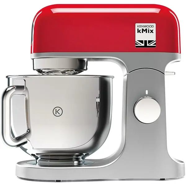 Kenwood Mixer cu bol Kenwood Kmix KMX750ARD, 1000W, 6 viteze, bol 5L, Rosu