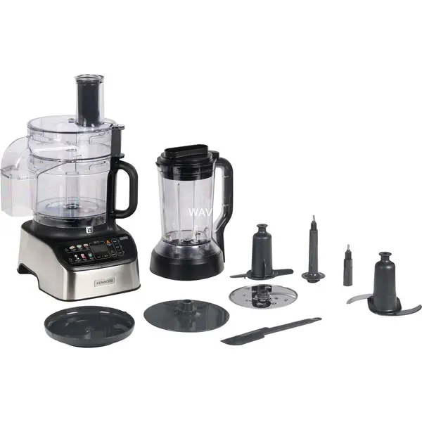 Kenwood Robot de bucatarie Kenwood MultiPro OneTouch FDM73.480SS, 2-in-1, 1000 W, argintiu, capacitate 3 l, 6 programe automate