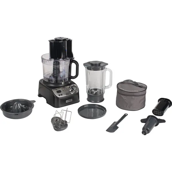 Kenwood Robot de bucatarie Kenwood MultiPro XL Weigh+ black, 1000W, cantar integrat, blender
