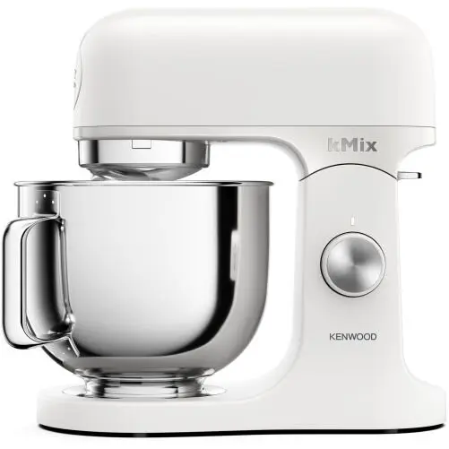 Kenwood Robot de bucatarie planetar KENWOOD kMix KMX751AWH - 0W20011523, 1000W (6 trepte si Turbo), Vas inox 5l, Corp aluminiu turnat, Set patiserie (tel 16 brate, carlig, paleta K), G8.86kg, Pure White
