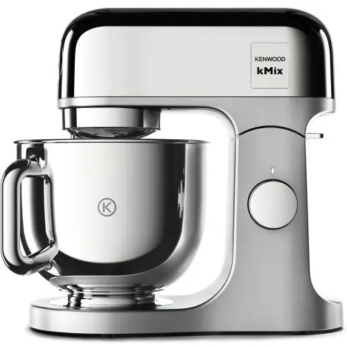 Kenwood Robot de bucatarie planetar KENWOOD kMix Special Edition KMX760ACH - 0W20011397, 1000W (6 trepte si Turbo), Vas inox 5l, Set patiserie (tel 16 brate, carlig, paleta K), G9.3kg, Chrome