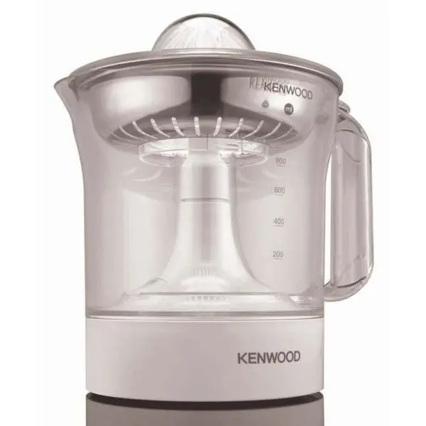 Kenwood Storcator de fructe citrice KENWOOD JE290 60 W, 1 L, Separator pulpa, Filtru inox, Capac transparent, Alb