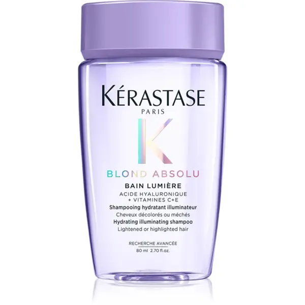Kérastase Blond Absolu Bain Lumière șampon de baie pentru iluminarea părului sau pentru părul cu șuvițe 80 ml