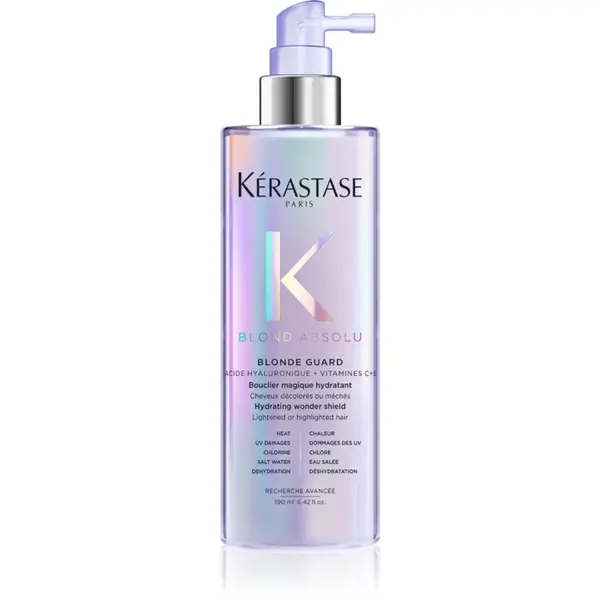 Kérastase Blond Absolu Blonde Guard tratament fără clătire, pentru luciul și protecția culorii părului pentru toate nuantele de blond 190 ml