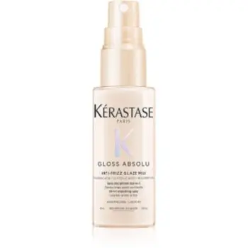 Kérastase Gloss Absolu Anti-Frizz Glaze Milk spray care nu necesita clatire pentru un par stralucitor si catifelat