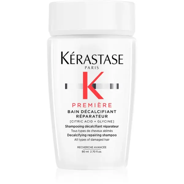 Kérastase Première Bain Décalcifiant Réparateur șampon de baie pentru par deteriorat 80 ml