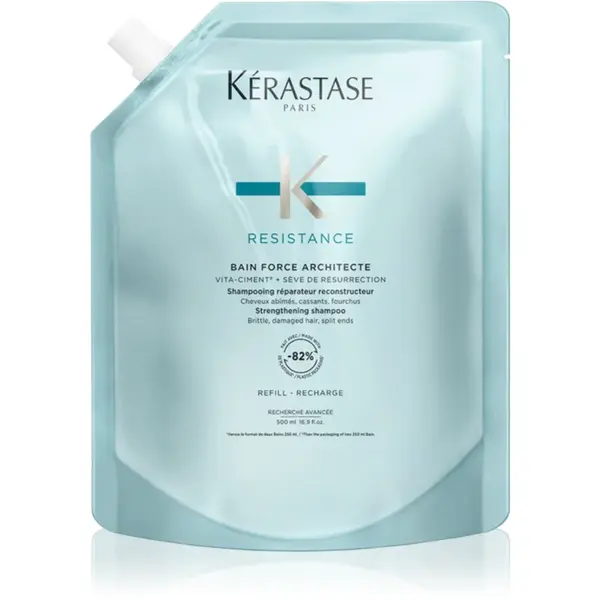 Kérastase Résistance Bain Force Architecte șampon pentru păr fin și deteriorat 500 ml