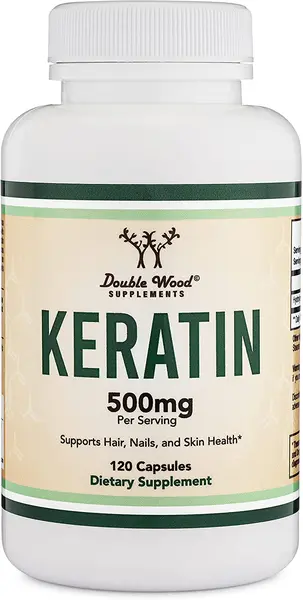 Keratin, 120 capsule, Double Wood