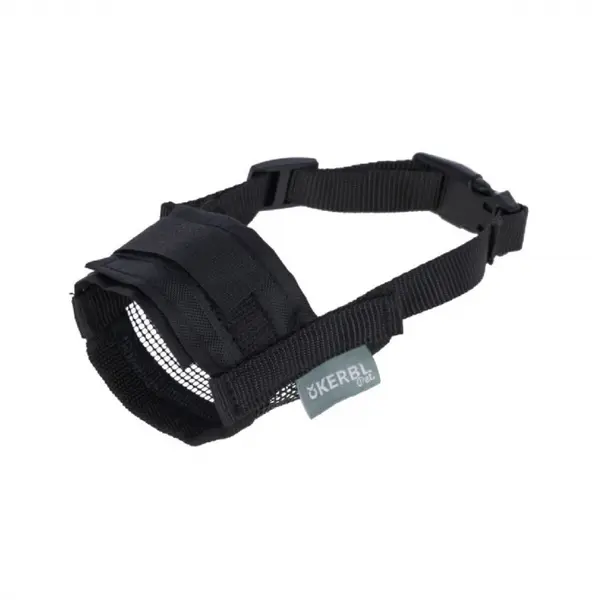 KERBL botnita nylon pentru caini ajustabila M L 7.5CM FI 17-22CM