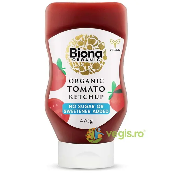 Ketchup fara Zahar Ecologic/Bio 470g