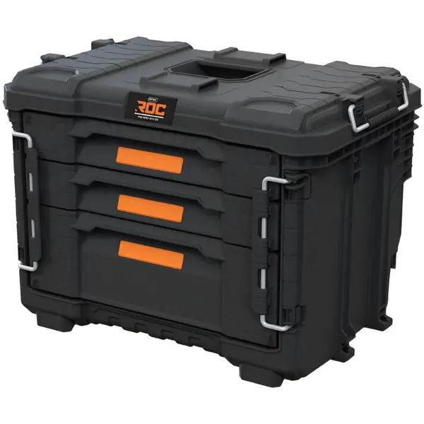Keter Toolbox XL 3 drawers Keter, polipropilena, 10.8 kg, Negru