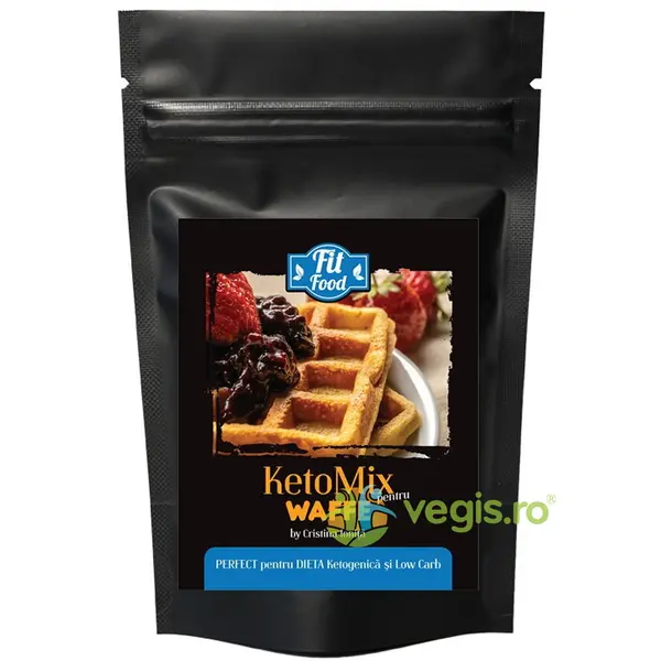 KetoMix pentru Waffe fara Zahar Adaugat, Low Carb 200g