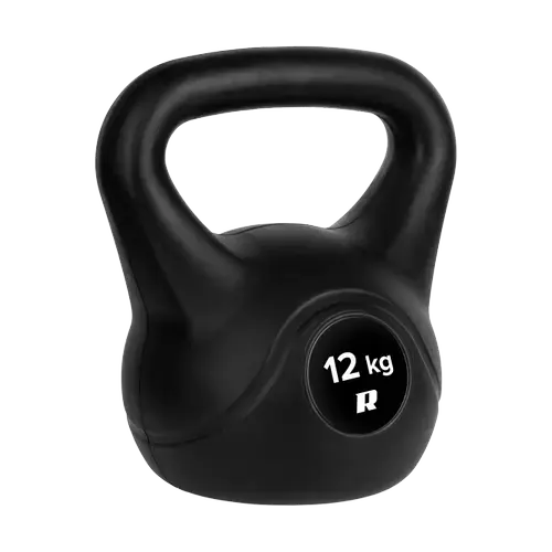 Kettlebell Rebel Active RBA-2316, 12 kg (Negru)