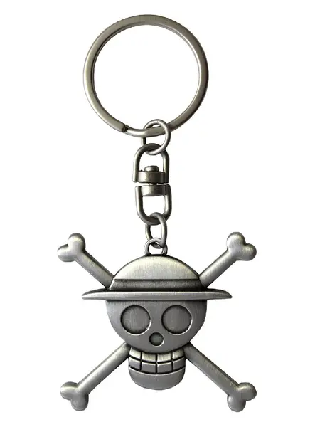 Keychain One Piece Skull Luffy 3d (abykey153)