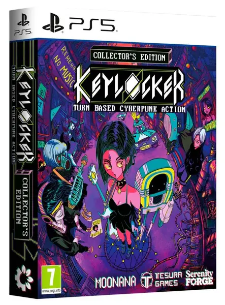 Keylocker Turn Based Cyberpunk Action Collector's Edition PC