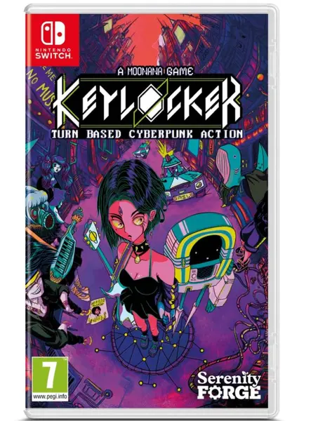 Keylocker Turn Based Cyberpunk Action PC