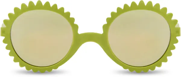 KI ET LA ochelari de soare pentru copii - Fleur, 1-2 ani, Olive
