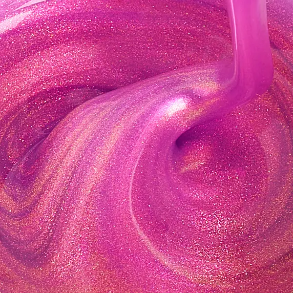 Kievskaya Freeze Gel Holy Brush – Gel Builder Lichid cu Nuanță Delicată și Sclipici, Rezistent și Lucios