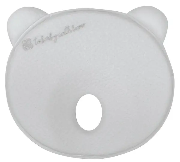 KikkaBoo - Pernă din spumă cu memorie pentru bebeluși Bear Airknit, g