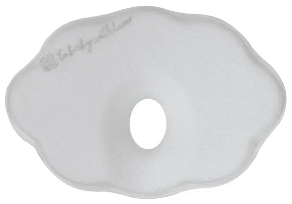 KikkaBoo - Pernă din spumă cu memorie pentru copii Cloud Airknit, gri