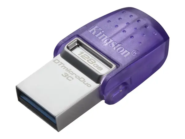 Kingston DataTraveler microDuo 3C 128GB - USB C + USB A, 200MB s, USB 3.2 Gen1, DTDUO3CG3 128GB