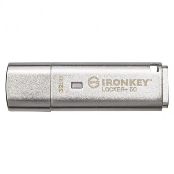 Kingston Memorie flash USB Kingston IronKey Locker+ 50 Encrypted IKLP50/32 GB
