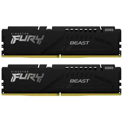 Kingston Memorie Kingston Fury Beast 64GB (2x32GB) DDR5 6000MHz Dual Channel Kit