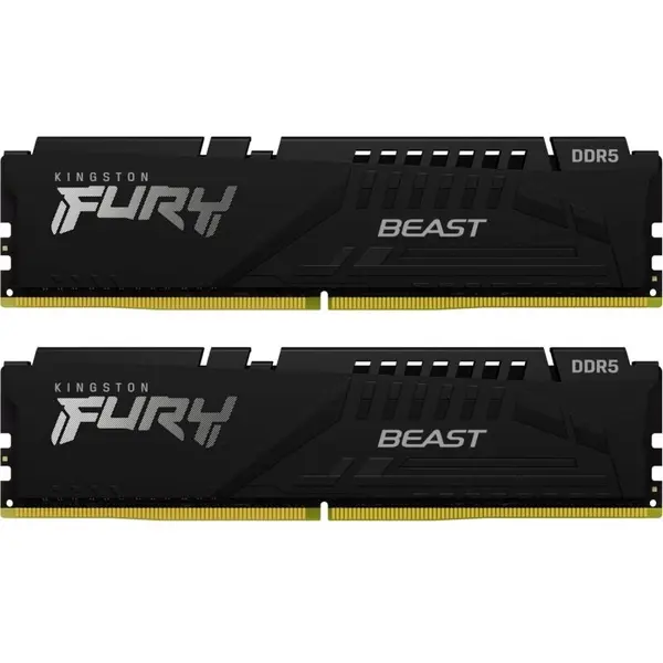 Kingston Memorie Kingston FURY Beast 64GB DDR5 6400MHz CL32 Dual Channel Kit