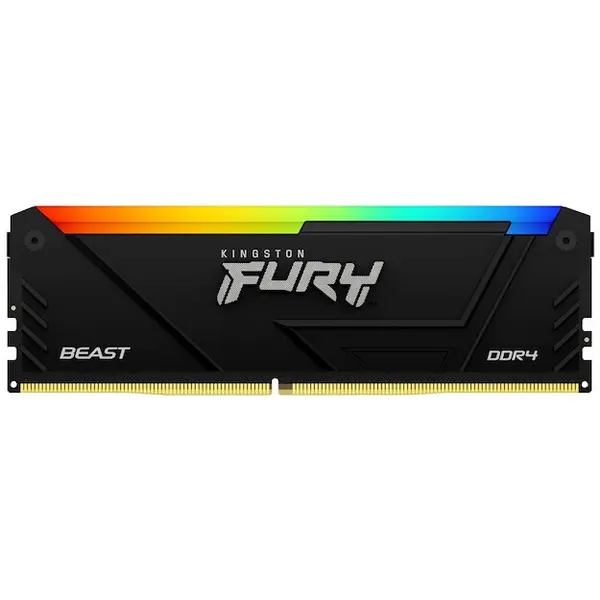 Kingston Memorie Kingston Fury Beast, 8GB DDR4, 3200MHz CL16