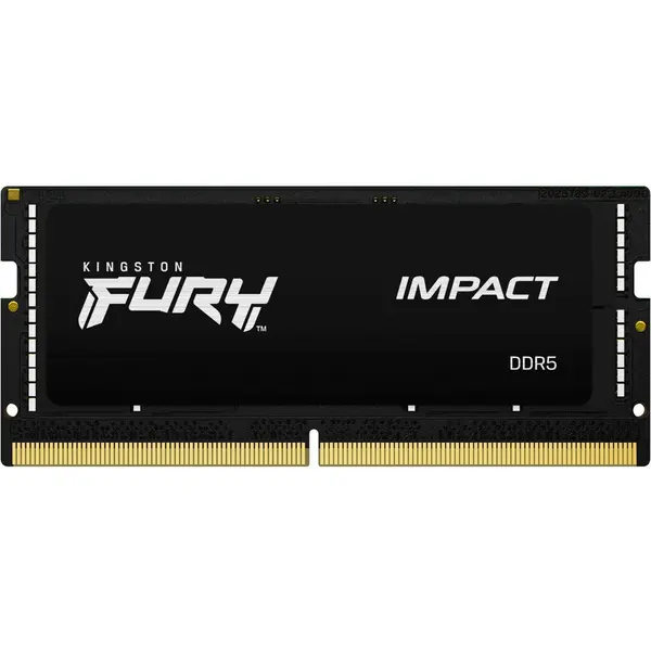 Kingston Memorie RAM Kingston FURY Impact, 16GB DDR5, Frecventa 6400 MHz, CL - 38