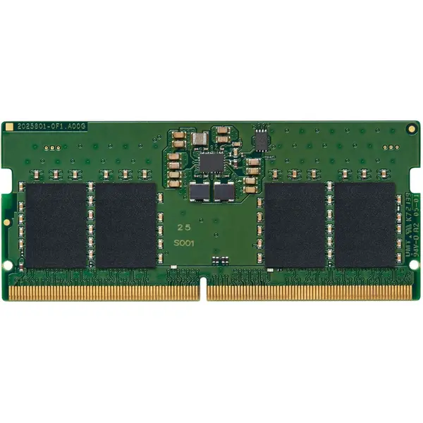 Kingston Memorie RAM Kingston ValueRAM, Capacitate DDR5 8GB, Frecventa 5600 MHz, CL 46, Verde